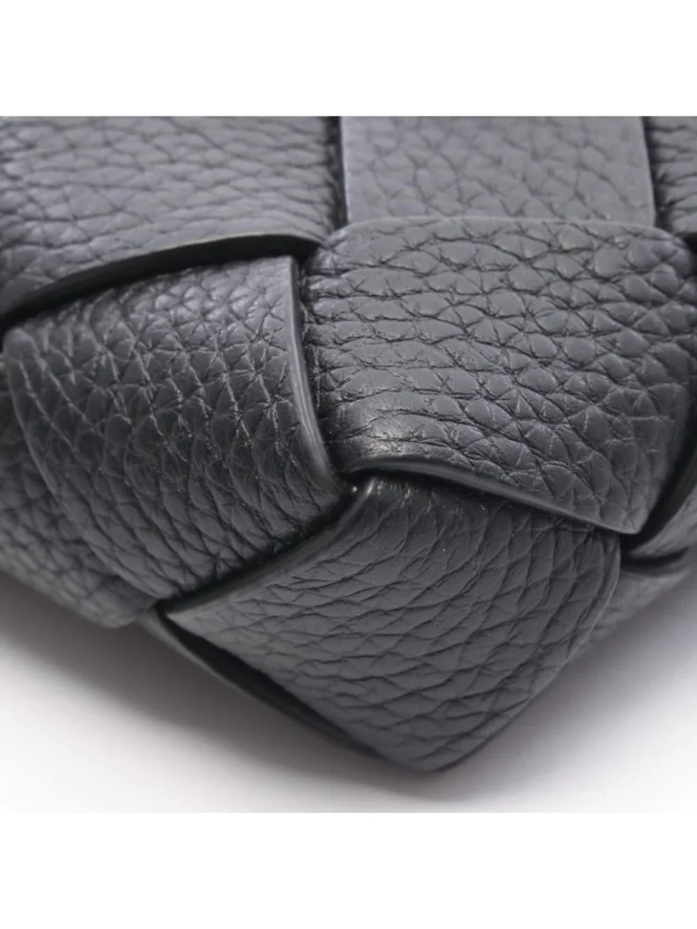 Bottega Veneta Shoulder Bag Diago Black Leather